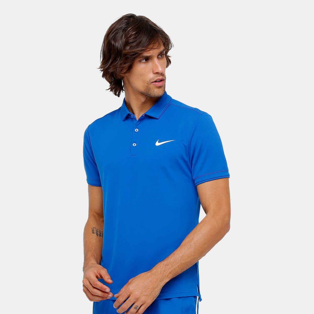 camiseta polo nike team masculina