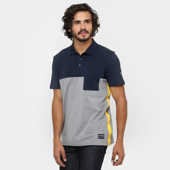 Camiseta Pólo Puma Infiniti Red Bull Racing - Marinho+Cinza Menor preço em Camiseta Pólo Puma Infiniti Red Bull Racing - Marinho+Cinza
