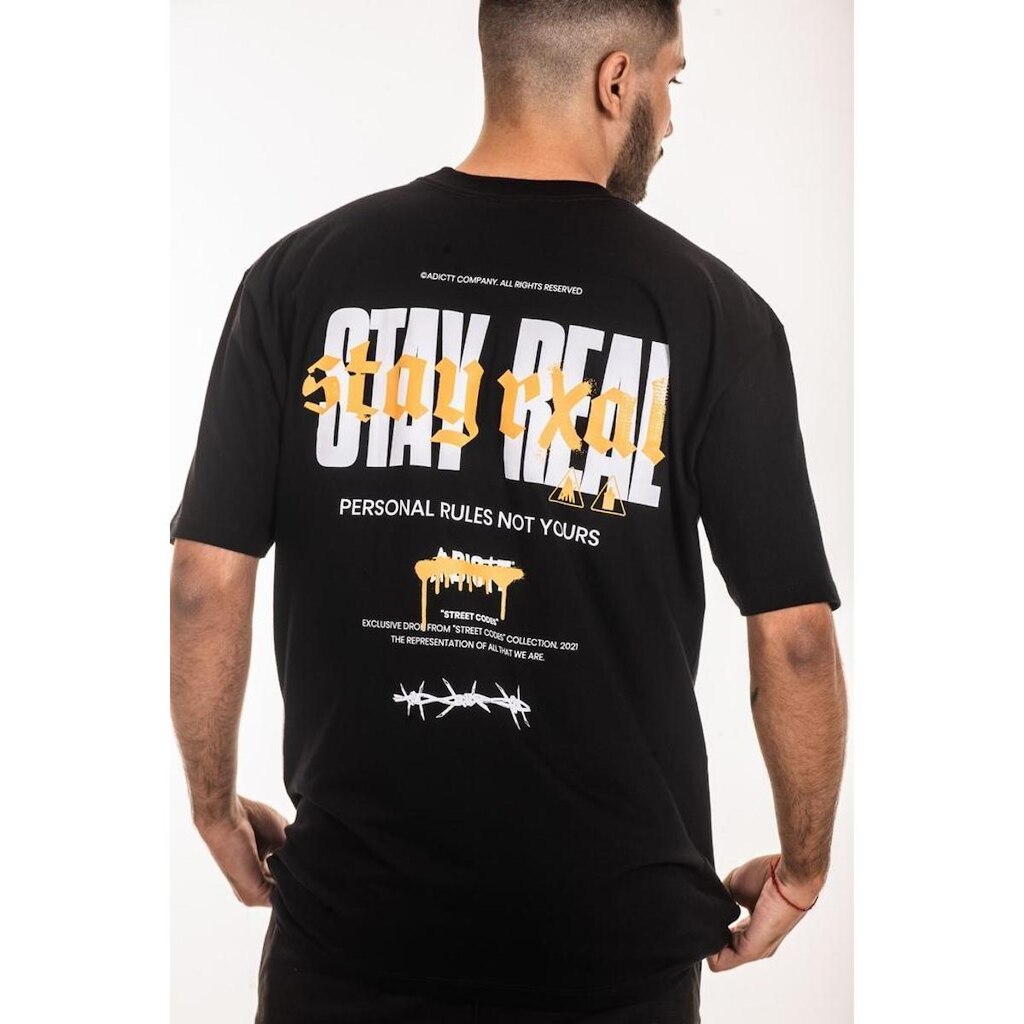 Camiseta Premium Adictt - Stay Real