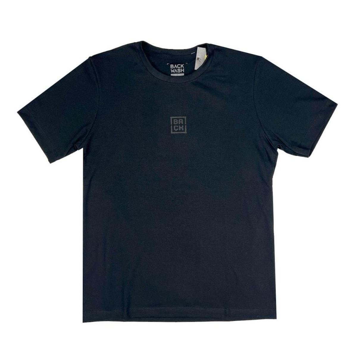 Camiseta Premium Back Wash Preta