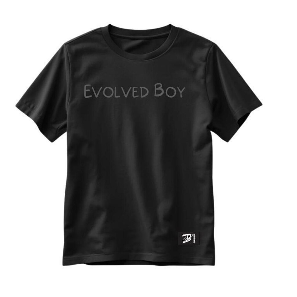 Camiseta preta overtone – Streetwear Infantil Evolved Boy