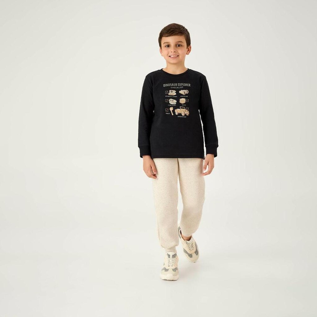 Camiseta Preto Infantil Pulla Bulla Menino - 55362-51
