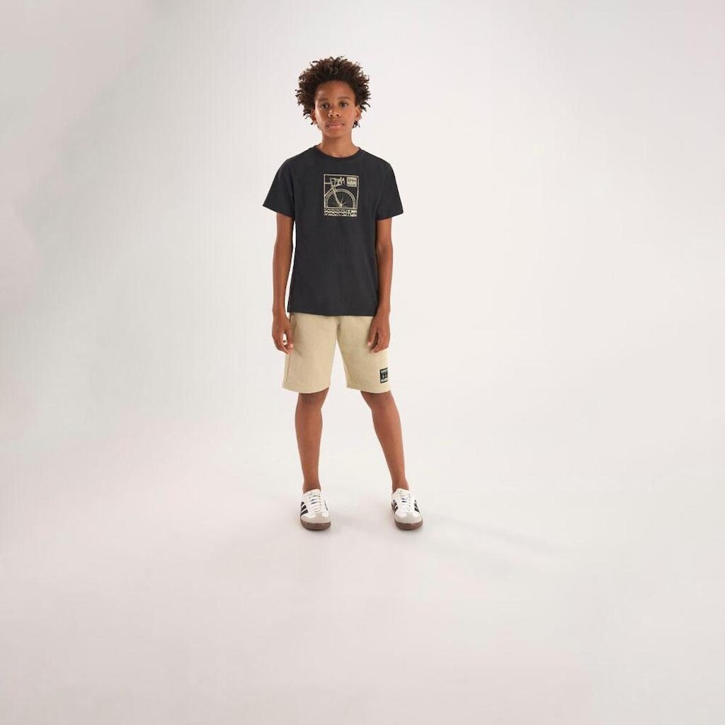 Camiseta Preto Juvenil Pulla Bulla Menino - 53956-51