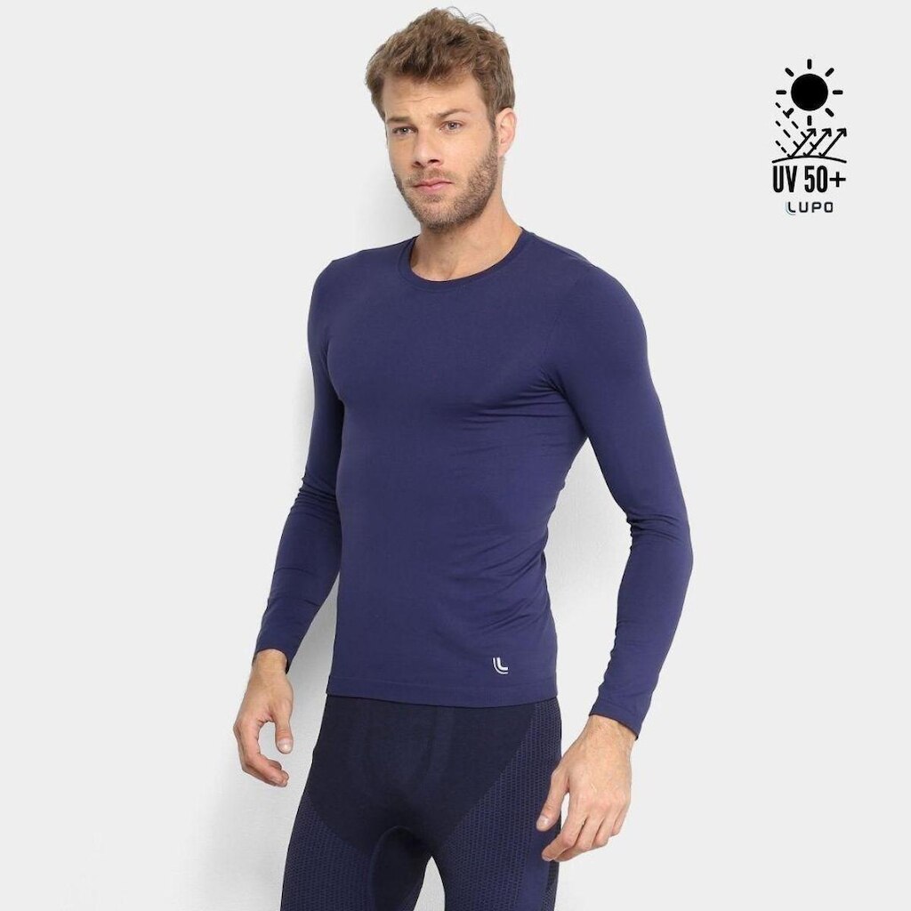 Camiseta Proteção Solar UV LUPO Masculina