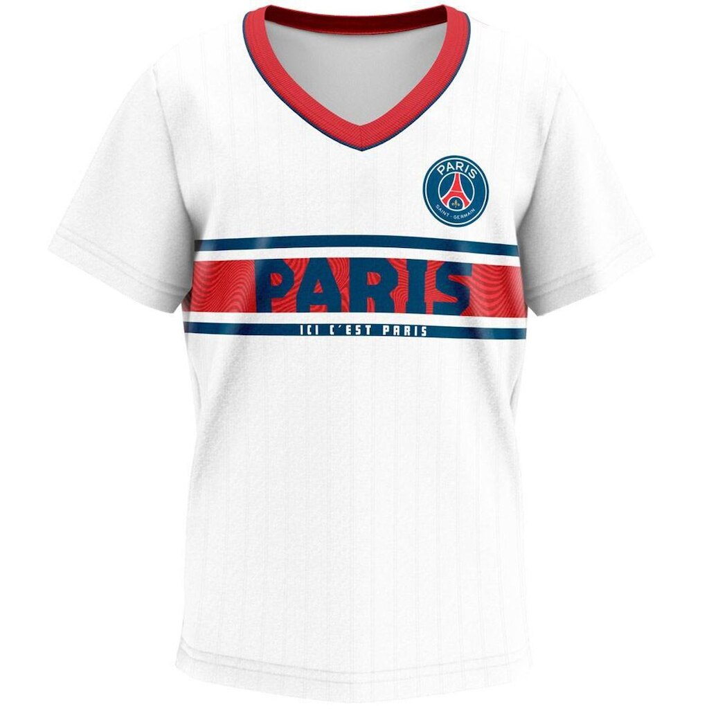 Camiseta PSG Paris Saint Germain Wit Infantil
