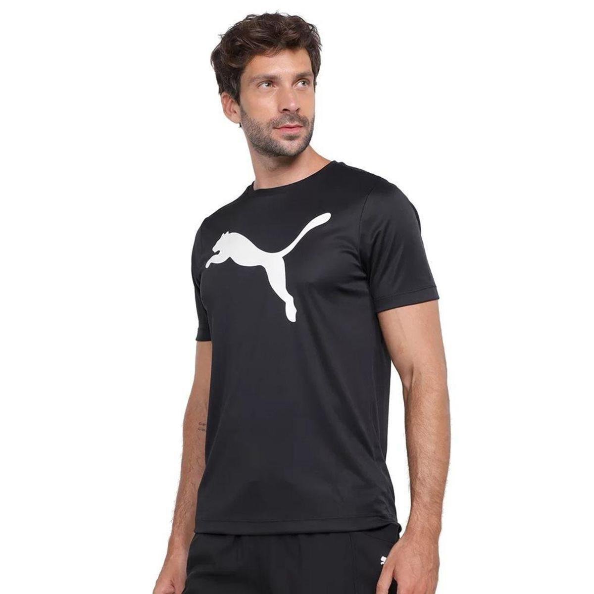 Camiseta Puma Active Big Logo Masculina Menor preço em Camiseta Puma Active Big Logo Masculina