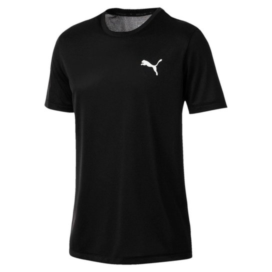 Camiseta Puma Active Masculina Preto Netshoes - Main Image