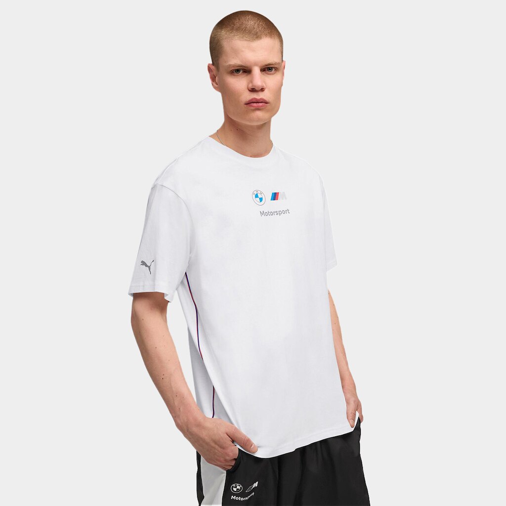 Camiseta Puma Bmw Mms Ess+ Logo  Ii Masculino