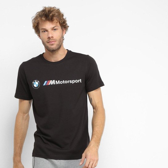 Camiseta Puma Bmw Motorsport Logo Masculina - Preto é ruim? Camiseta Puma Bmw Motorsport Logo Masculina - Preto é boa?