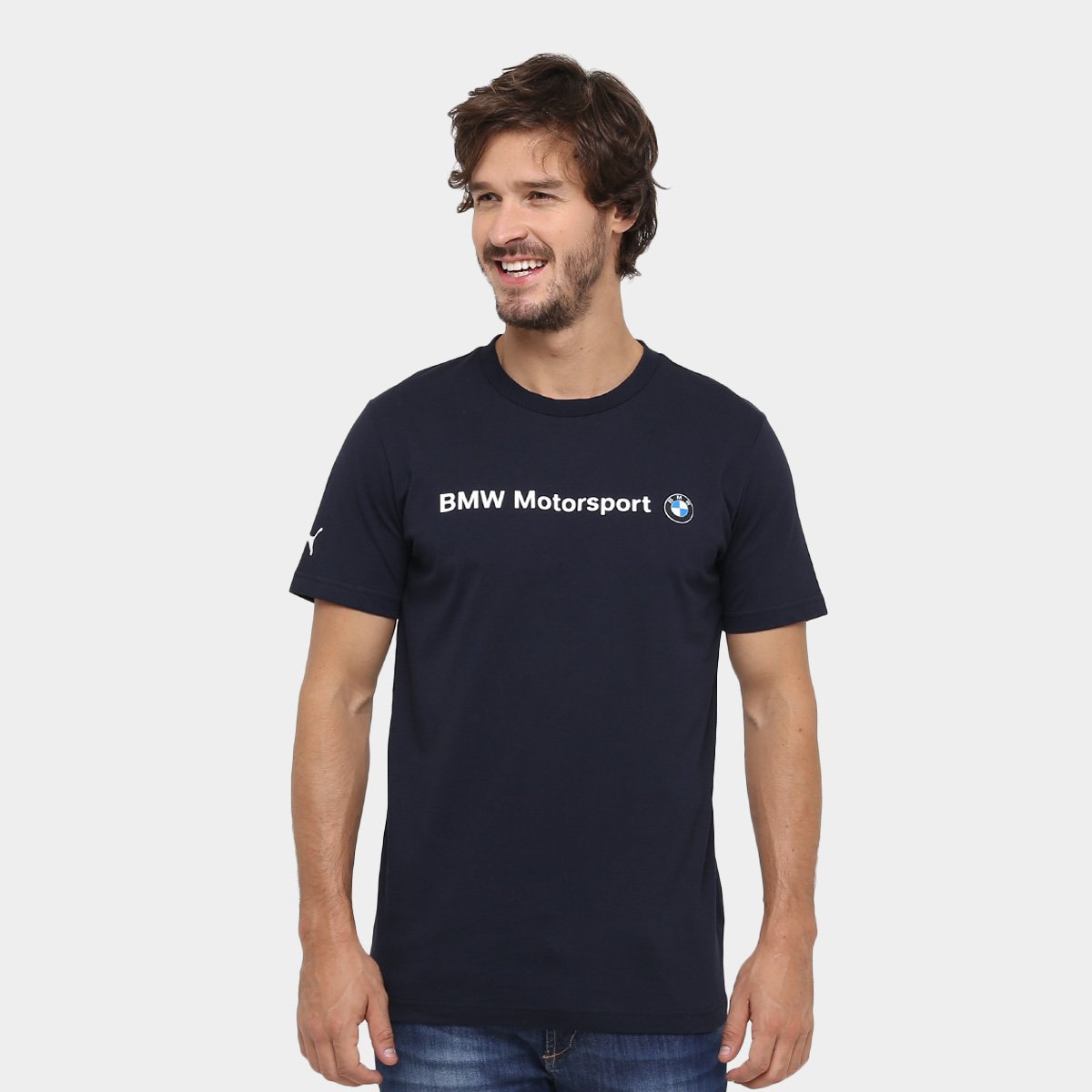 camisa bmw netshoes