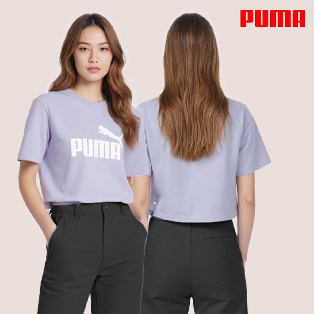 Camiseta Puma Classics Logo Tee Feminina