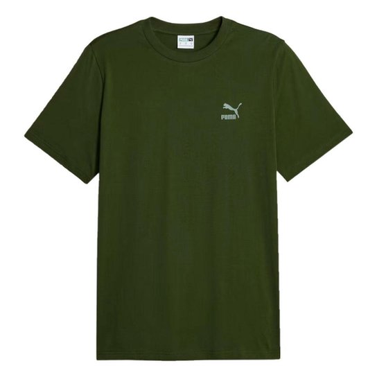 Camiseta Puma Classics Masculino - Verde Menor preço em Camiseta Puma Classics Masculino - Verde