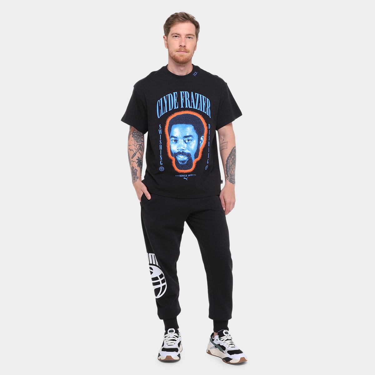 Camiseta Puma Clyde Forever Masculina - 3