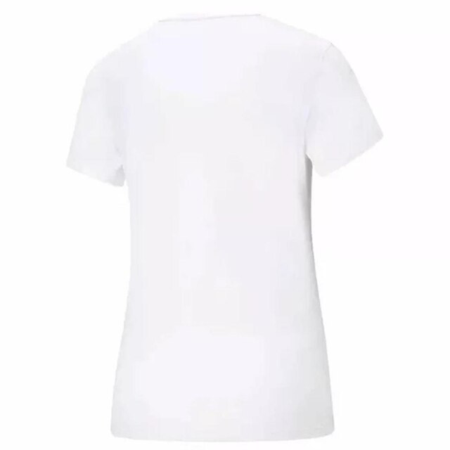 Camiseta Puma Ess Logo Feminina Branca