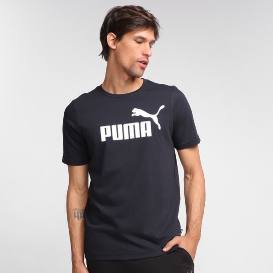 Camiseta Puma Ess Logo Masculina - Preto é ruim? Camiseta Puma Ess Logo Masculina - Preto é boa?