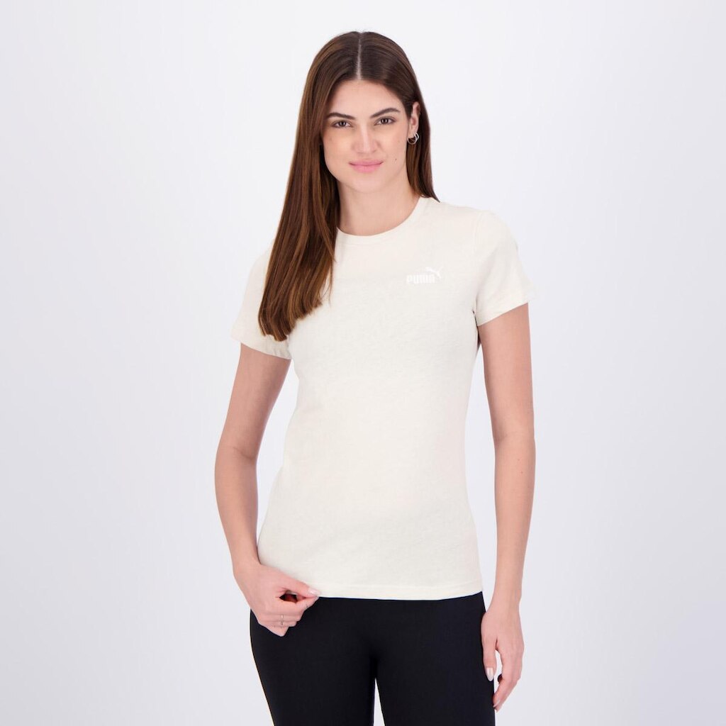 Camiseta Puma ESS Small No. 1 Logo Feminino