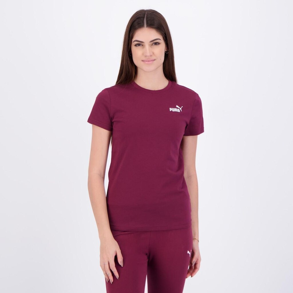 Camiseta Puma ESS Small No. 1 Logo Feminino