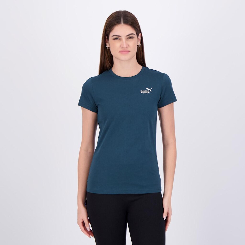 Camiseta Puma ESS Small No. 1 Logo Feminino