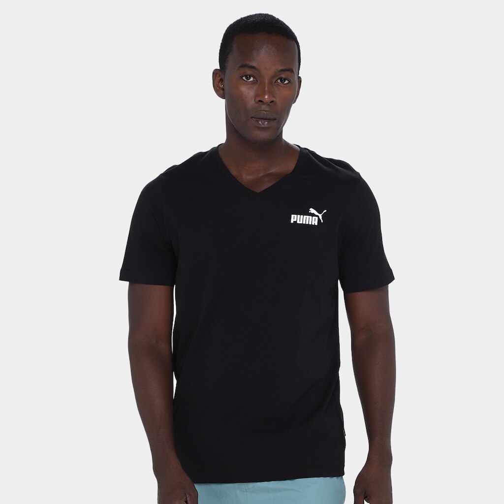 Camiseta Puma Ess V Neck Masculina