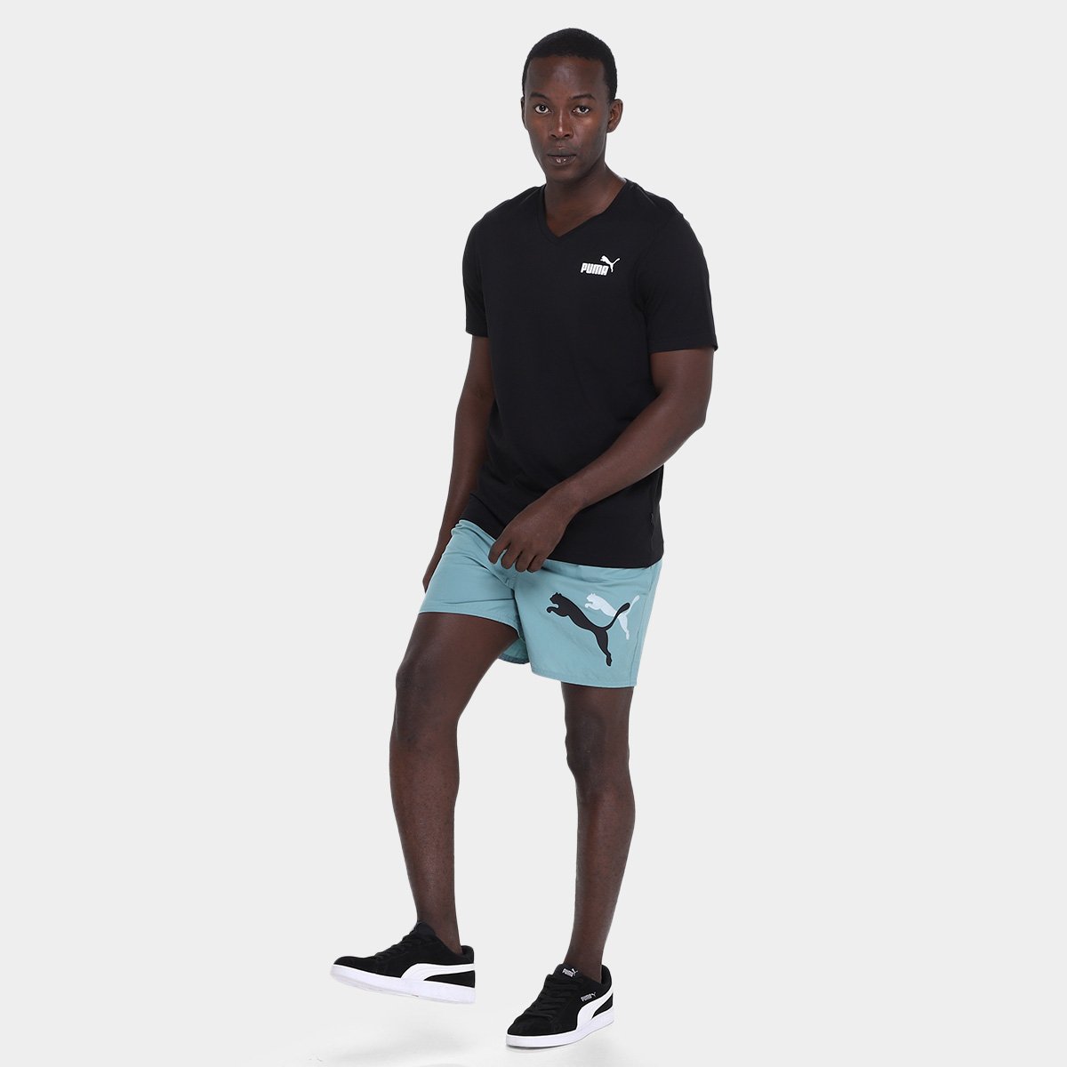 Camiseta Puma Ess V Neck Masculina - 3