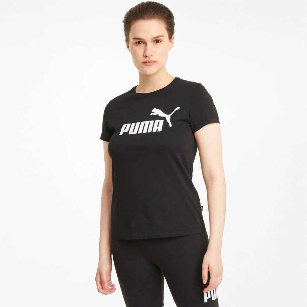 Camiseta Puma Essentials Logo - Feminina