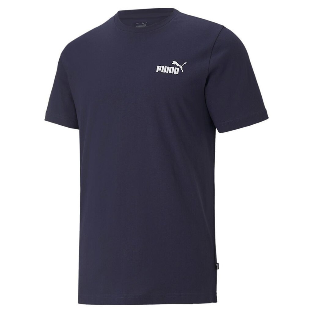 Camiseta Puma Essentials Small Logo Tee Masculina Marinho