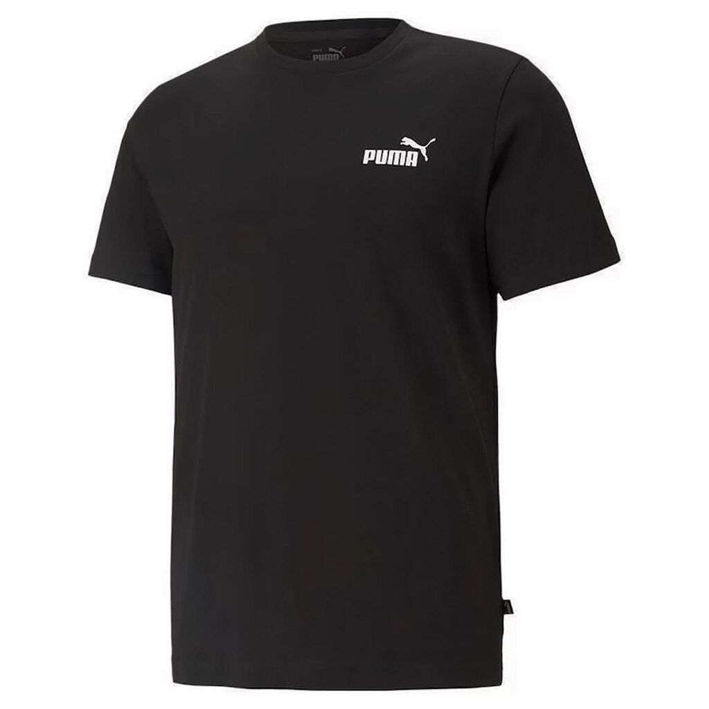 Camiseta Puma Essentials Small Logo Tee Masculina Preta