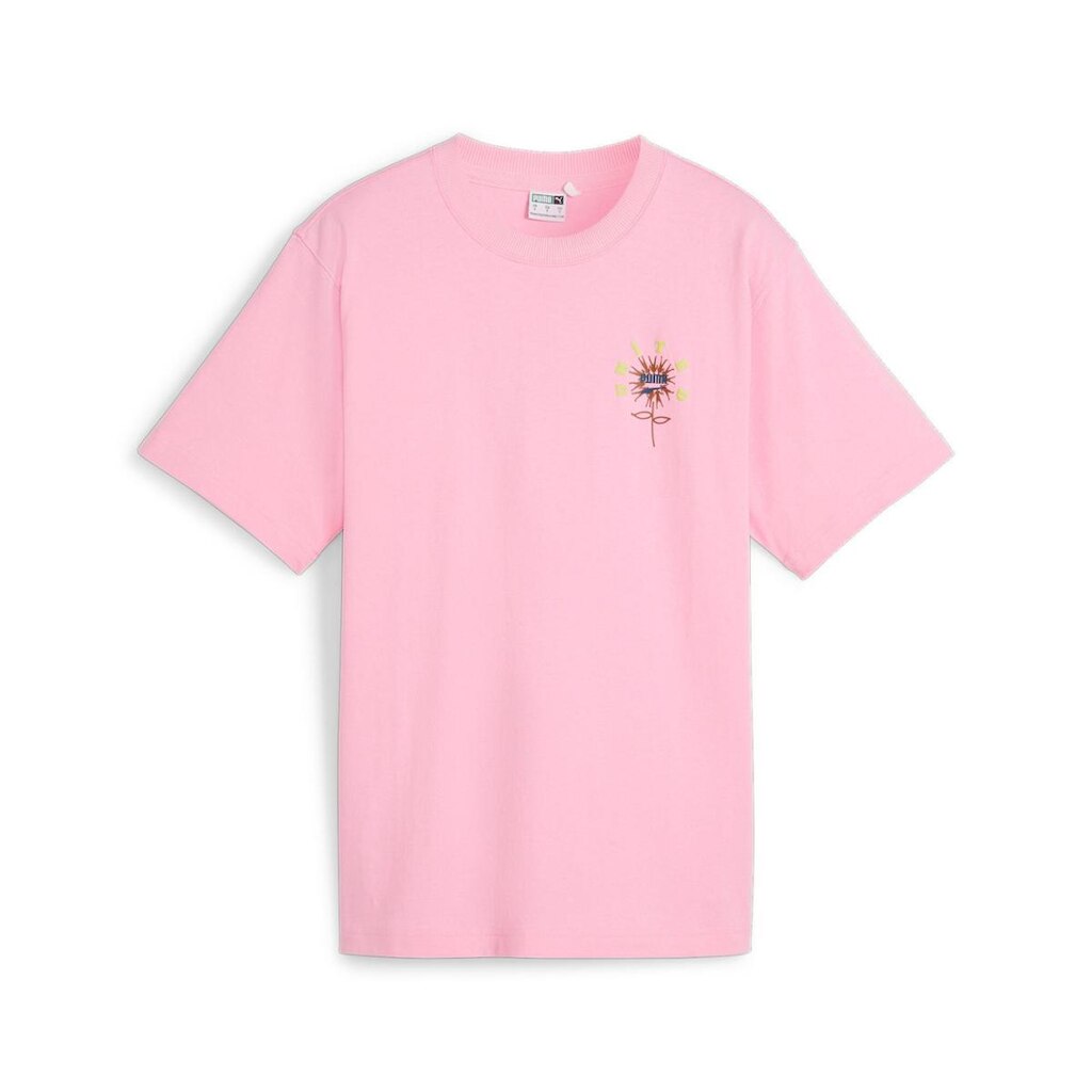 Camiseta Puma Estampada Graphic Tee Downtown Relaxed Feminina