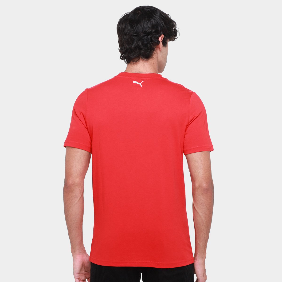 Camiseta Puma Ferrari Race Big Shield Tonal Masculina - 1