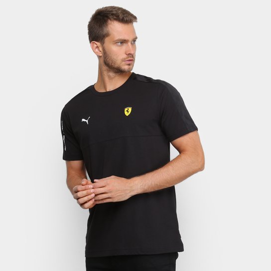Camiseta Puma Ferrari T7 Masculina - Preto é ruim? Camiseta Puma Ferrari T7 Masculina - Preto é boa?