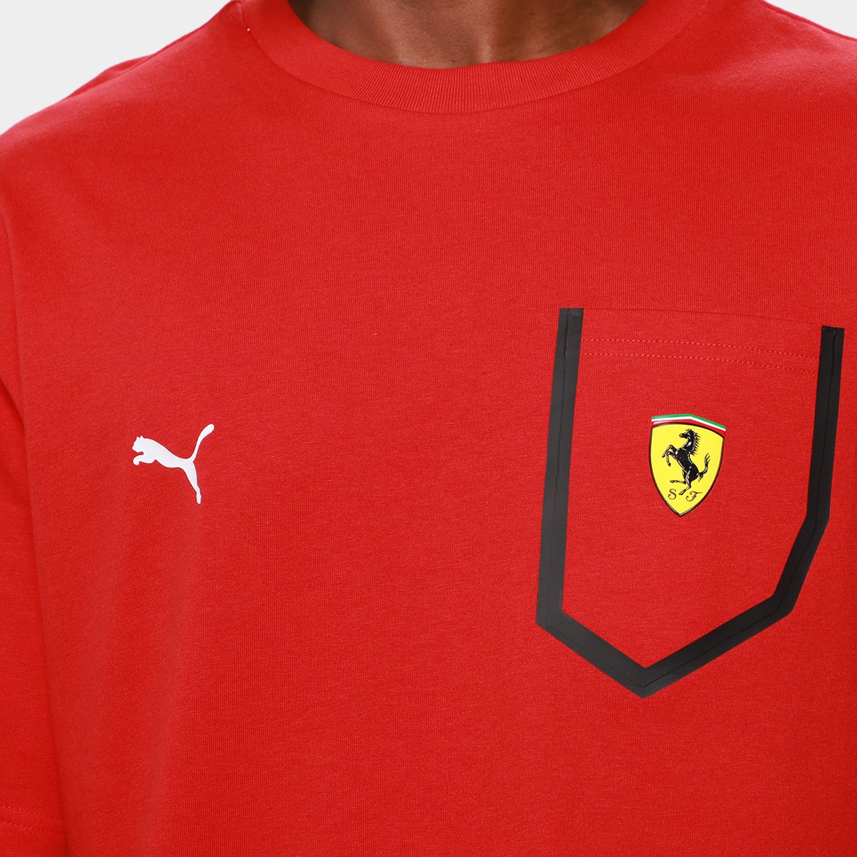 Camiseta Puma Ferrari Tech Masculina - 3