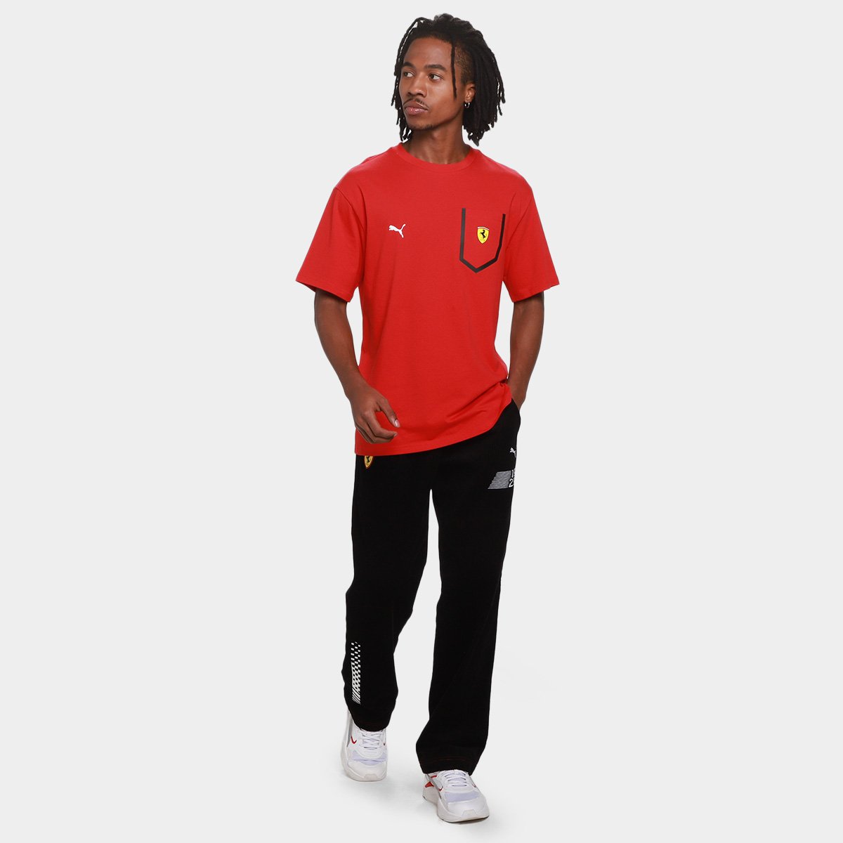 Camiseta Puma Ferrari Tech Masculina - 4