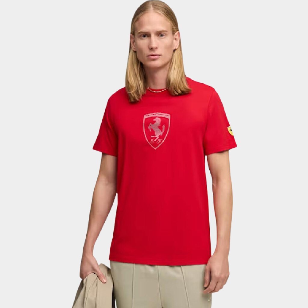 Camiseta Puma Ferrari Tonal Shield Masculina