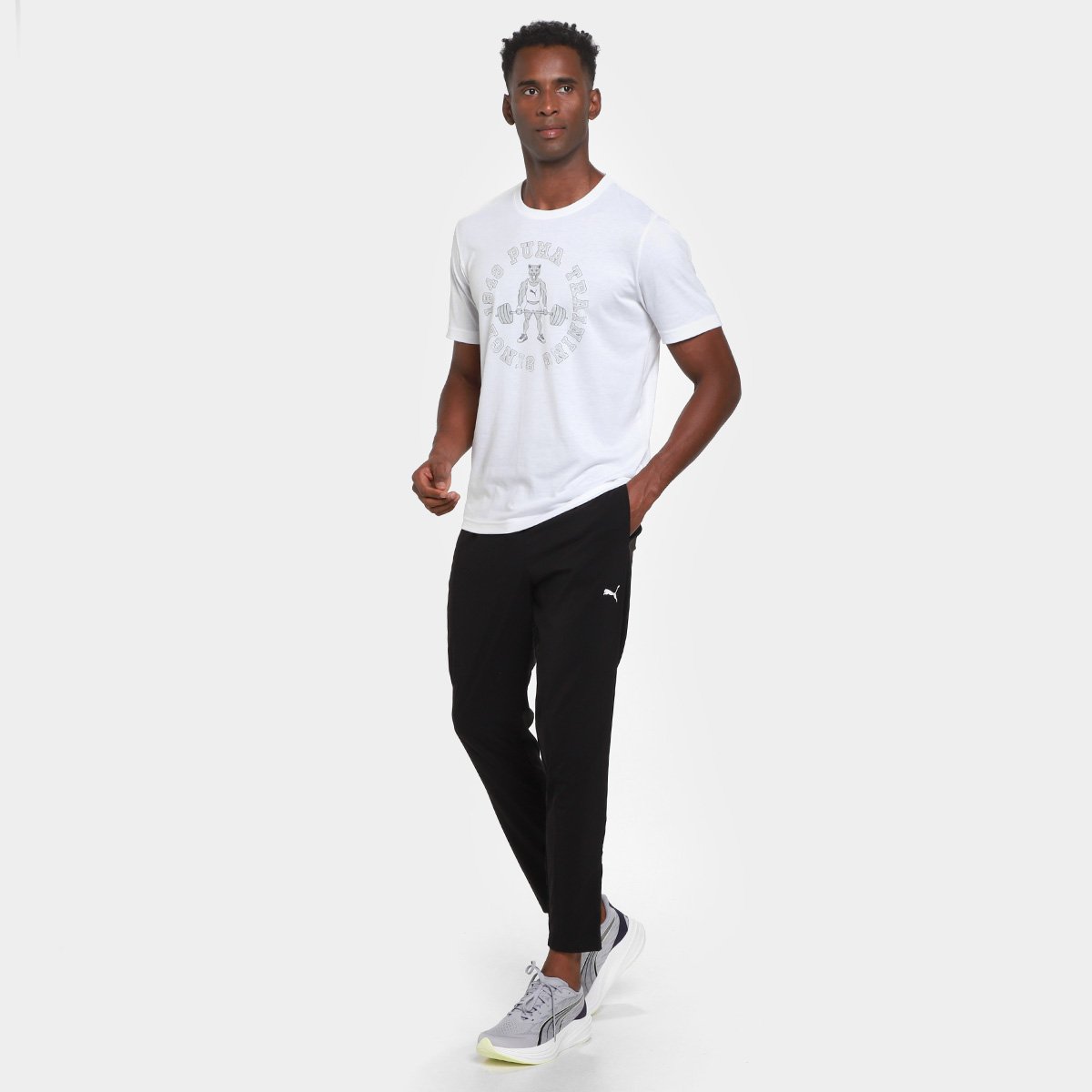 Camiseta Puma Graphic 2 Masculina - 3
