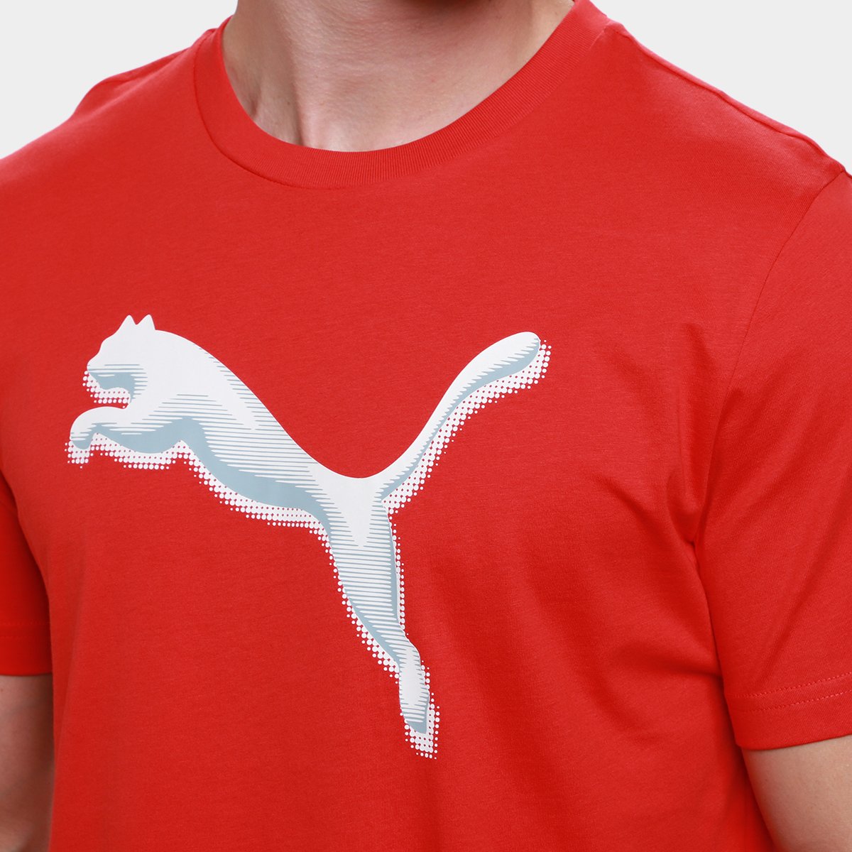 Camiseta Puma Graphic Cat Logo Masculina - 2