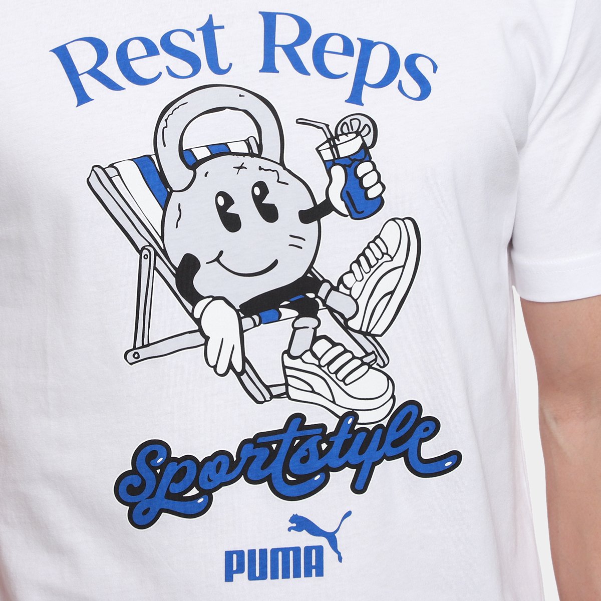 Camiseta Puma Graphic Masculina - 2