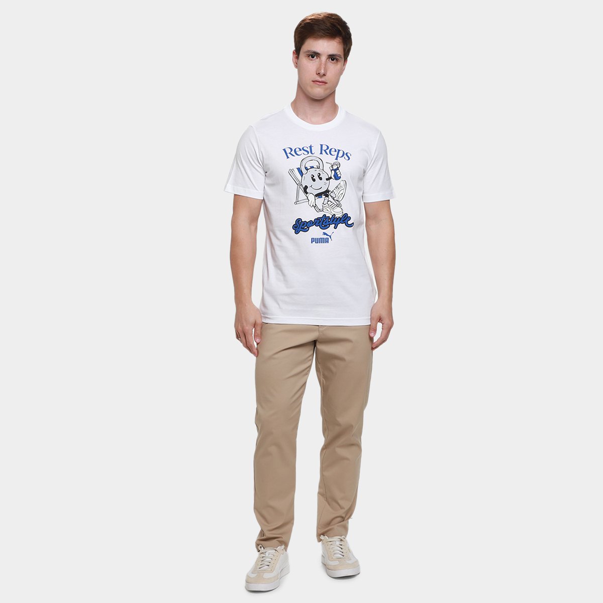 Camiseta Puma Graphic Masculina - 3