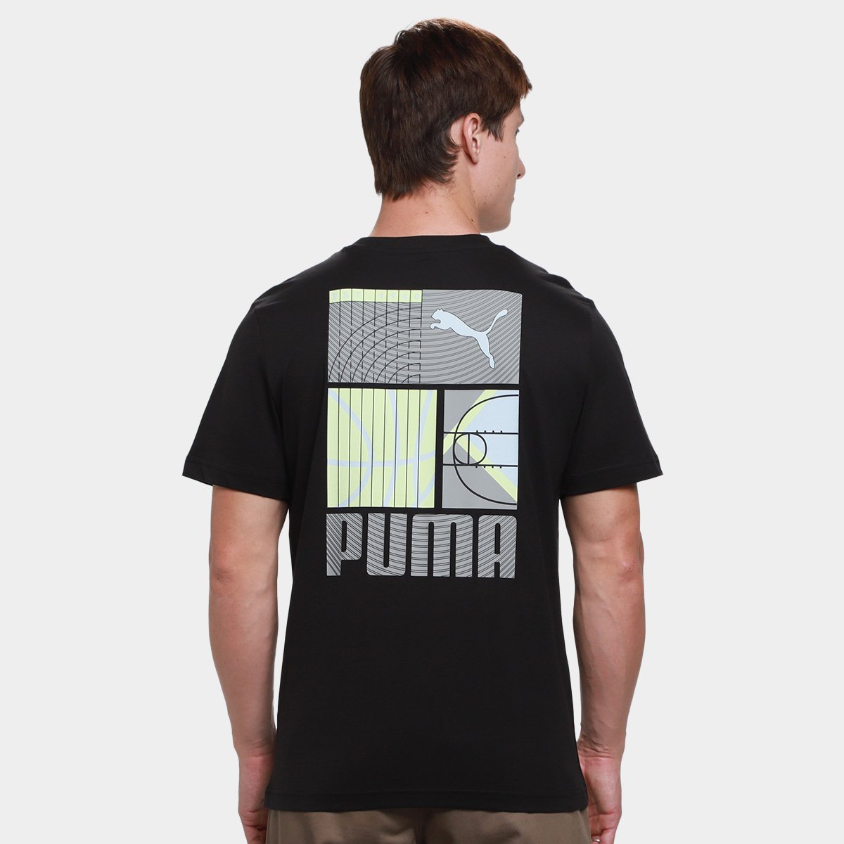 Camiseta Puma Graphic Sports Masculina - 1