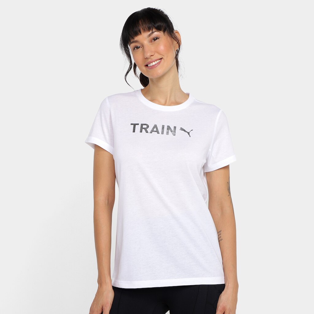 Camiseta Puma Graphic Training Feminina