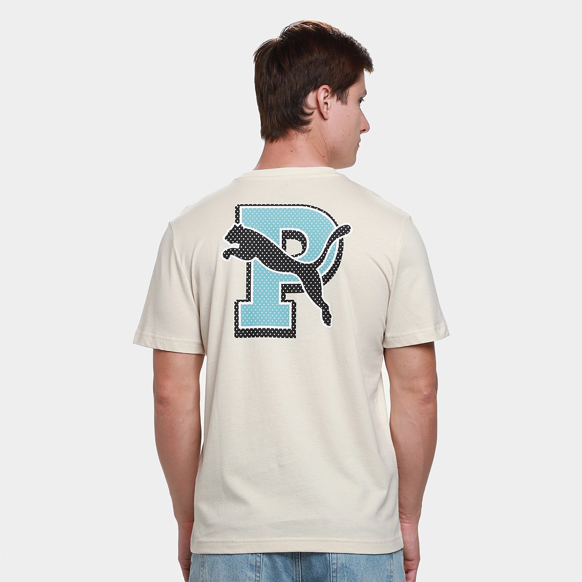 Camiseta Puma Graphic Varsity Masculina - 1