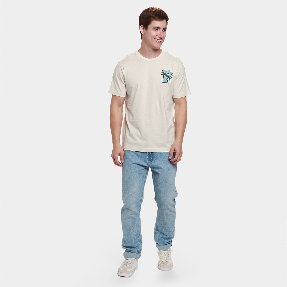Camiseta Puma Graphic Varsity Masculina - 3