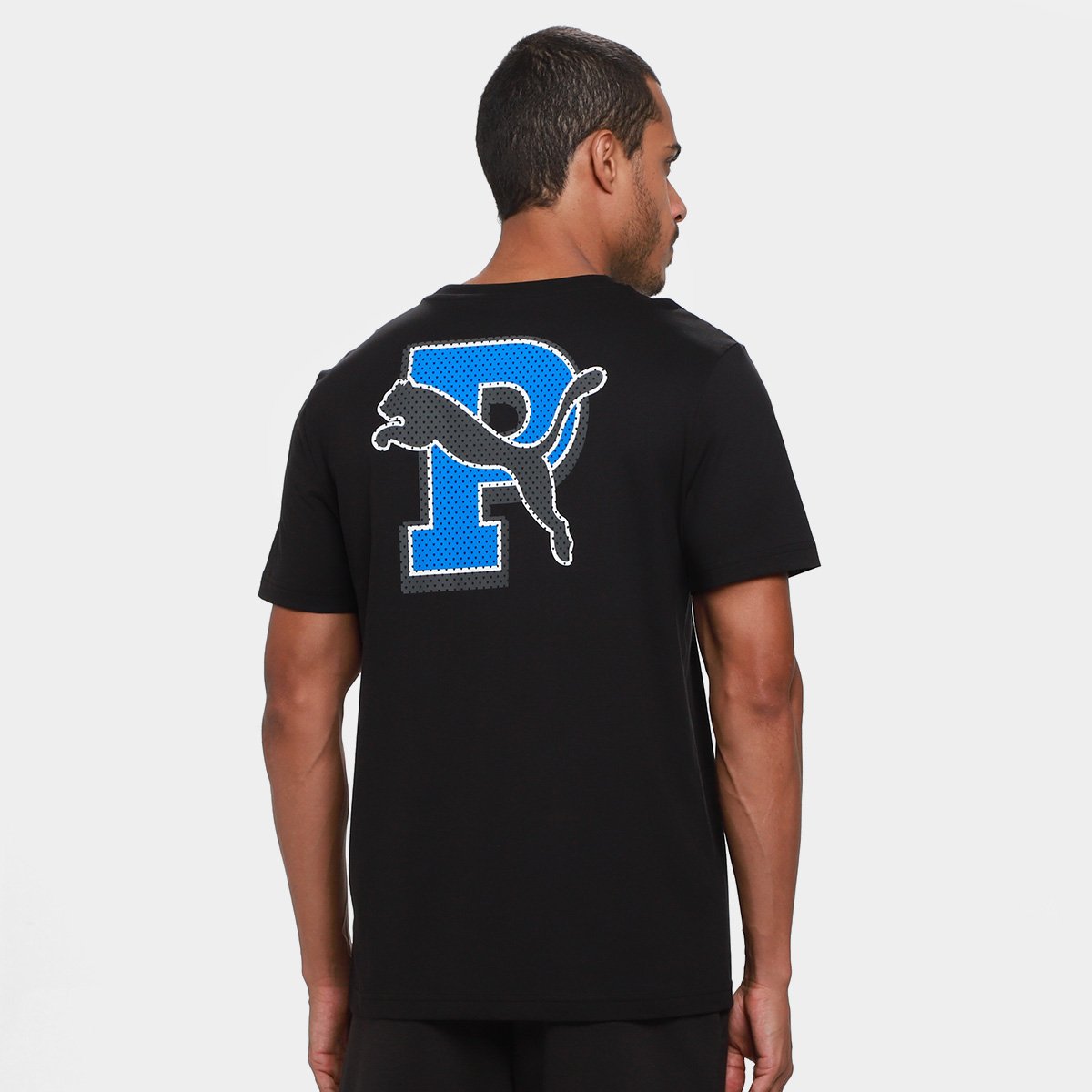 Camiseta Puma Graphic Varsity Masculina - 1