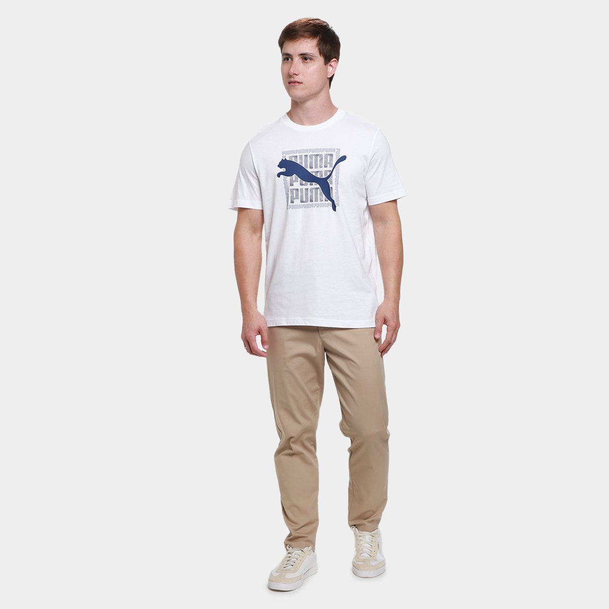 Camiseta Puma Graphic Wording Masculina - 3