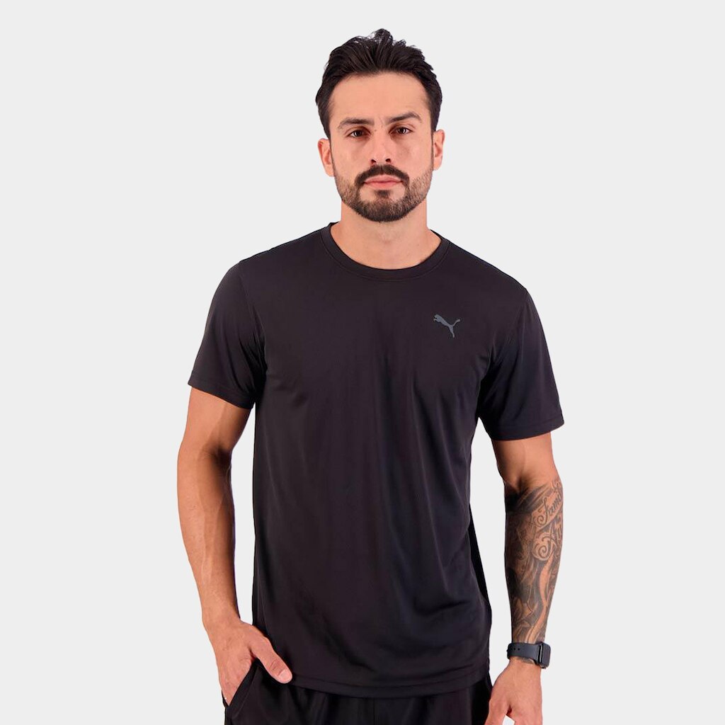 Camiseta Puma Graphics Faster Masculina