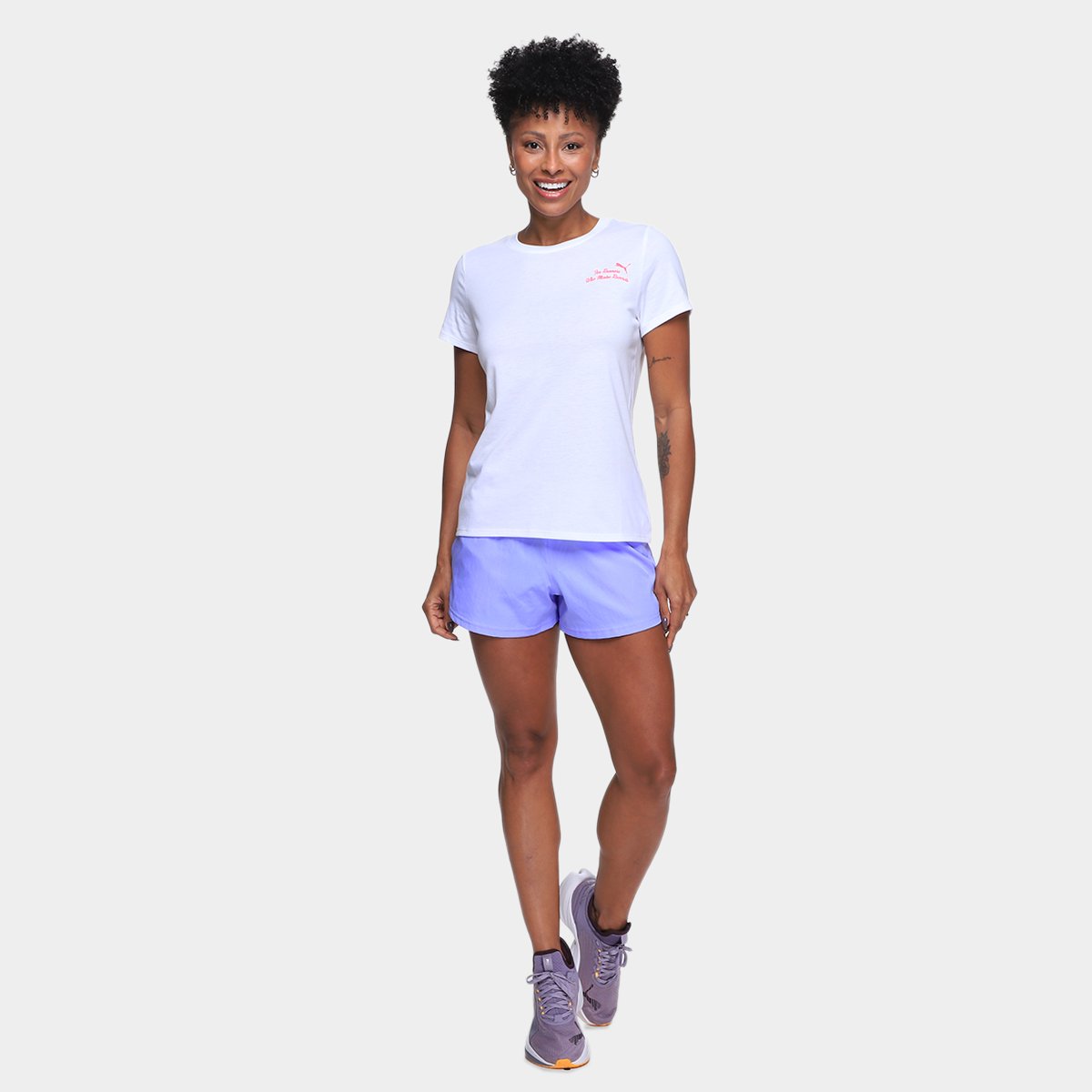Camiseta Puma Graphics Running Nitro W Feminina - 3