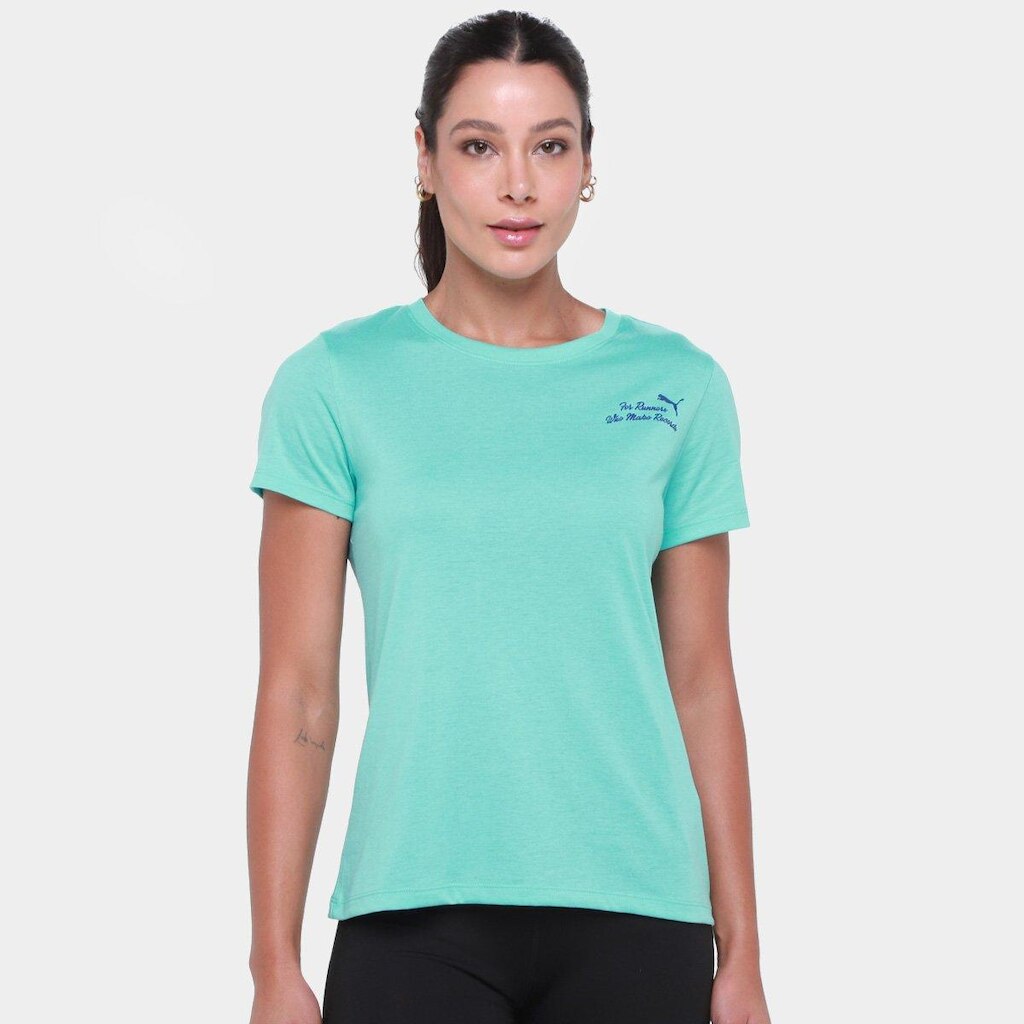 Camiseta Puma Graphics Running Nitro W Feminina