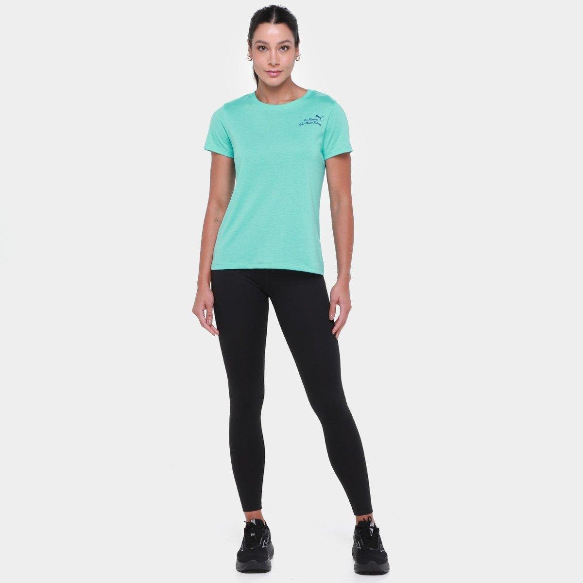 Camiseta Puma Graphics Running Nitro W Feminina - 3