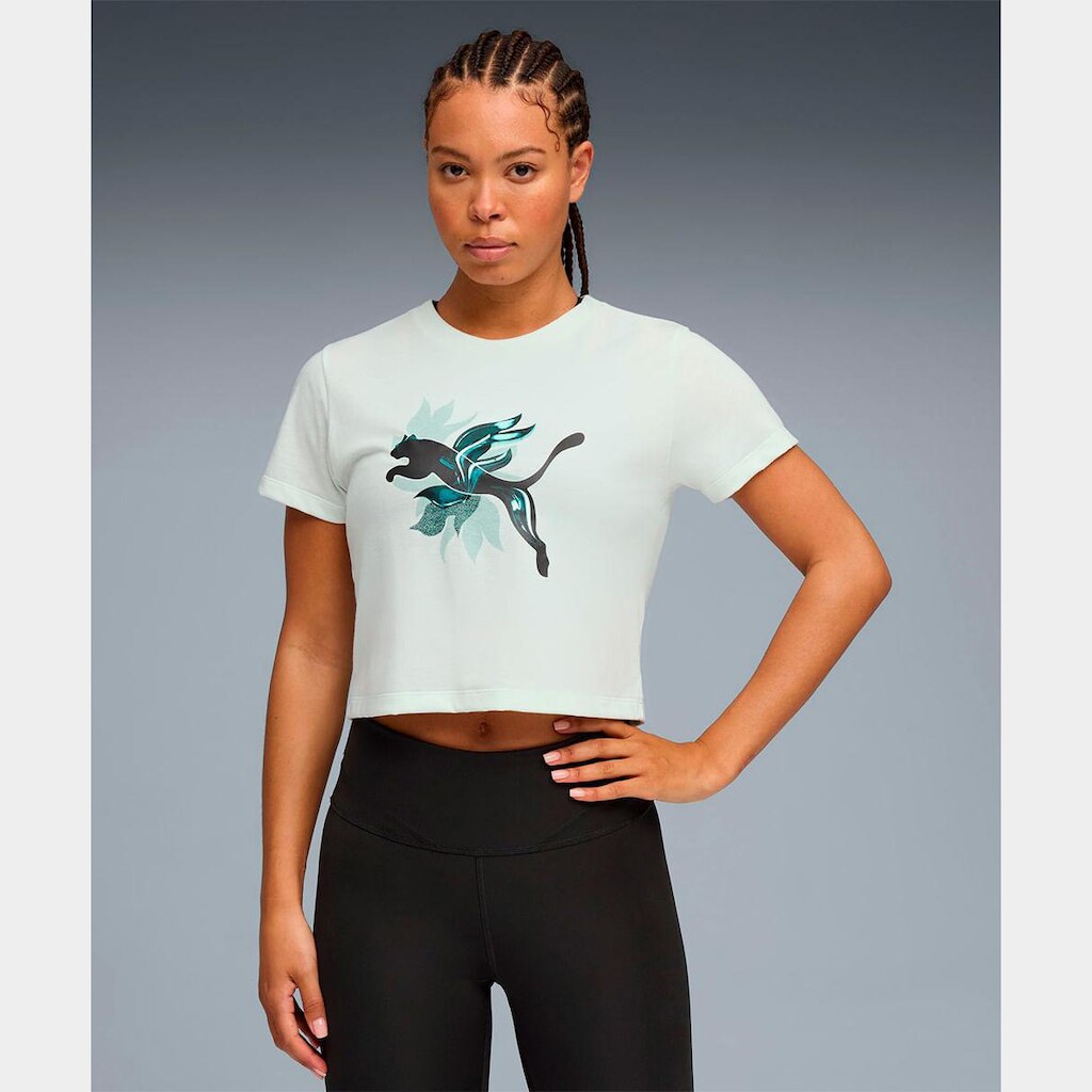 Camiseta Puma Green Terrains Feminina