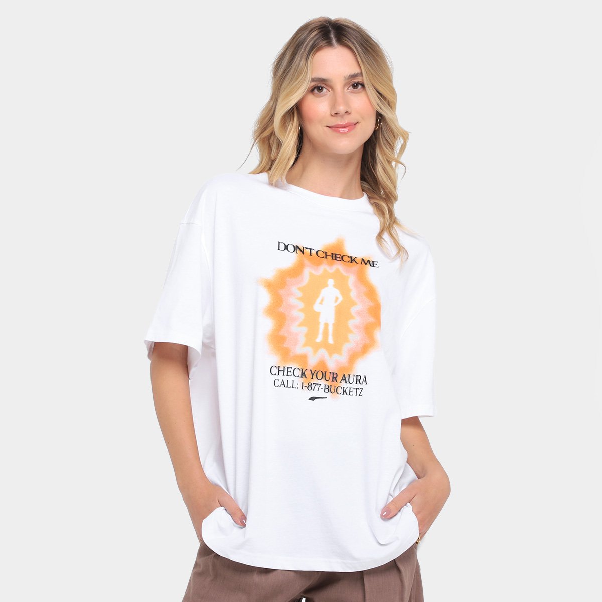 Camiseta Puma Hoop Oversized - 1