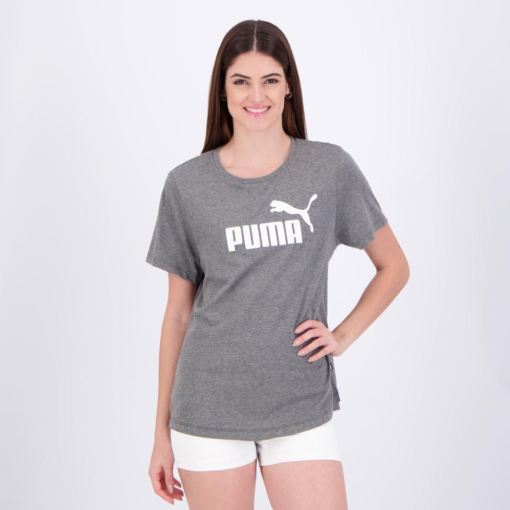 Camiseta Puma Logo Feminino